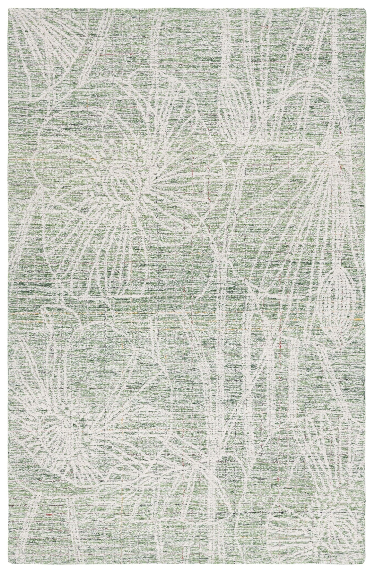 Safavieh Metro Met875Y Green/Ivory Rug.