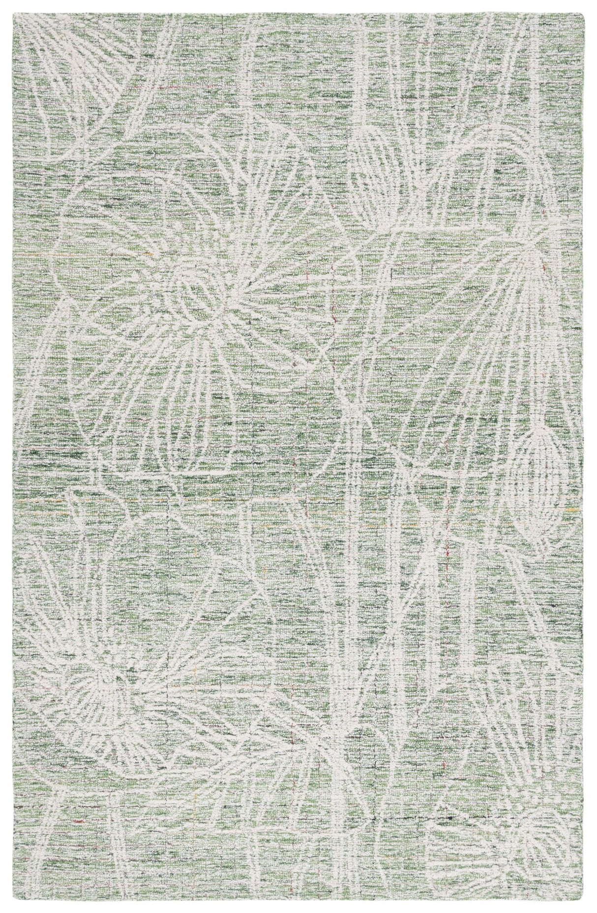 Safavieh Metro Met875Y Green/Ivory Rug.