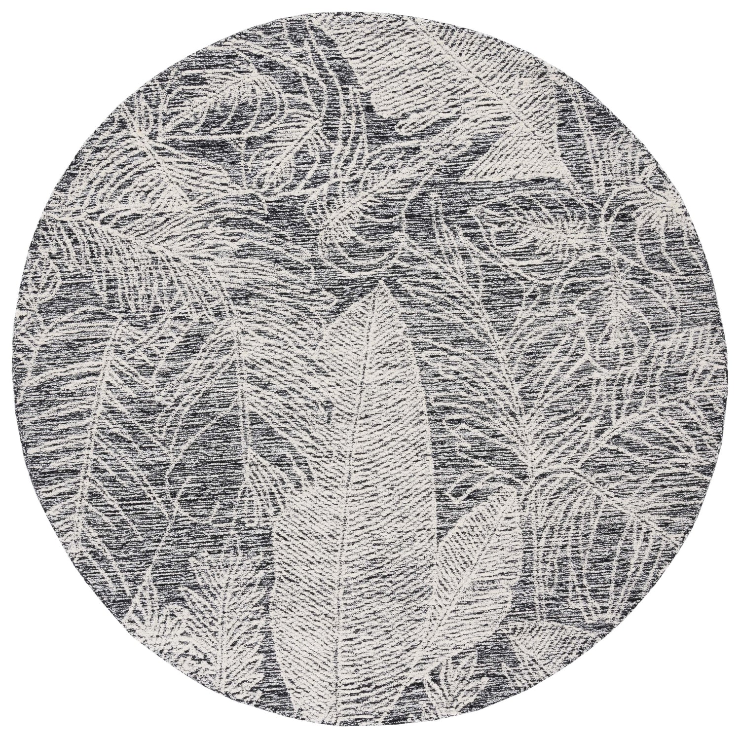 Safavieh Metro Met880Z Black/Ivory Rug.