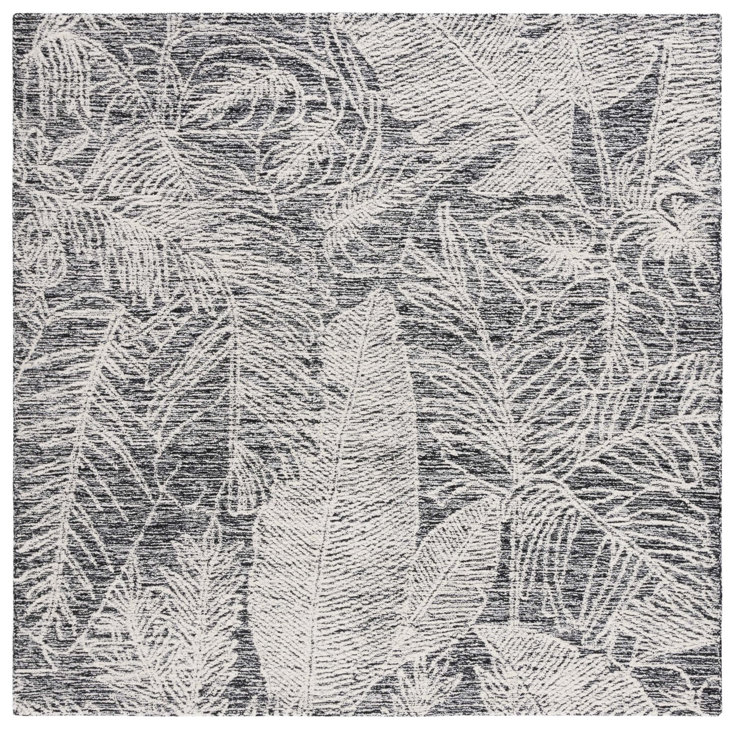 Safavieh Metro Met880Z Black/Ivory Rug.