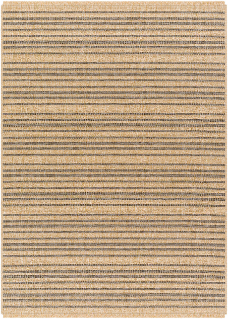 Surya Mirage Mge-2308 Tan, Black Rug.