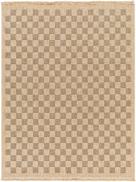 Surya Mirage Mge-2311 Tan, Black Rug.