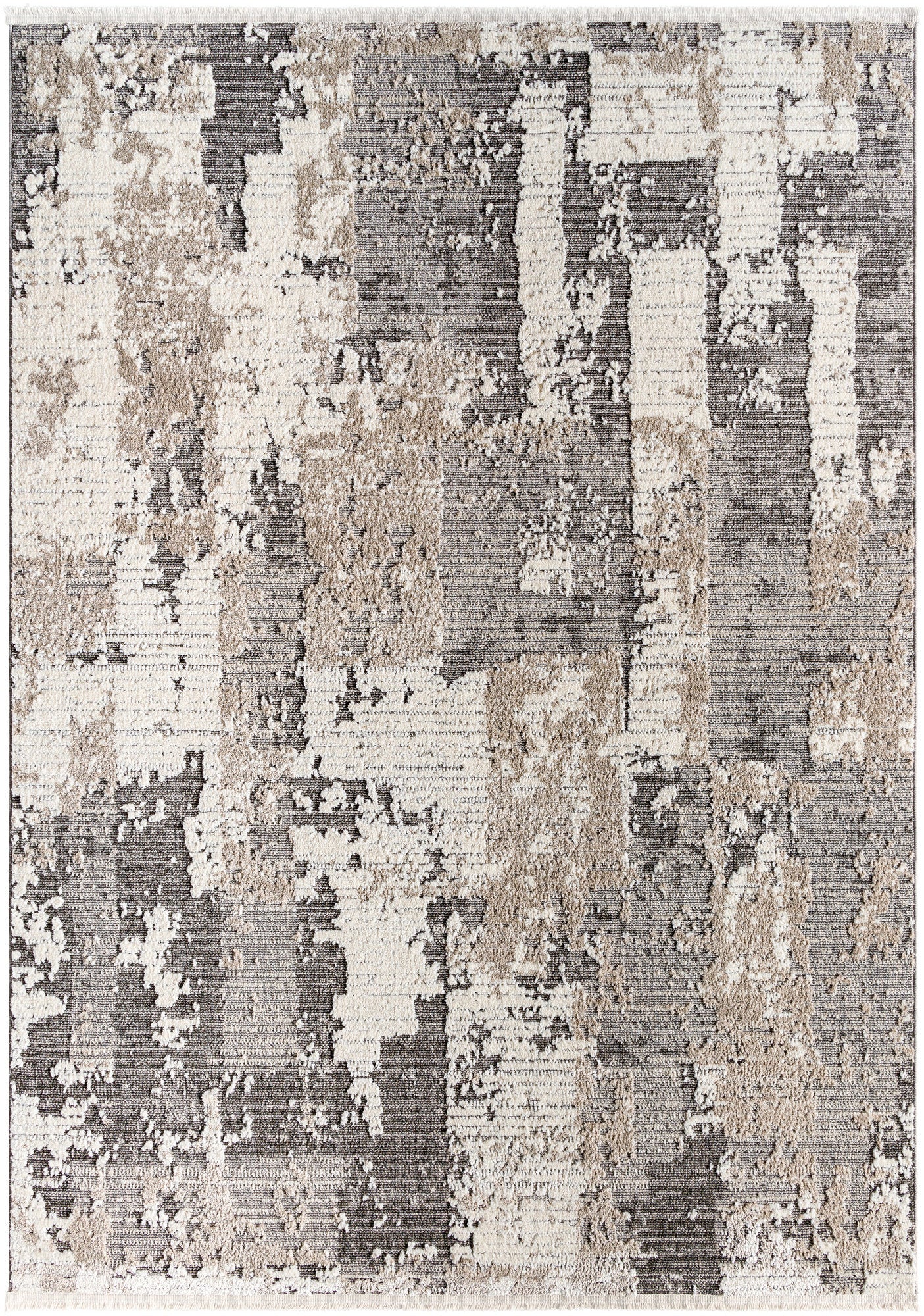 Surya Maguire Mgu-2302 Light Grey, Sage, Grey, Metallic - Silver Rug.