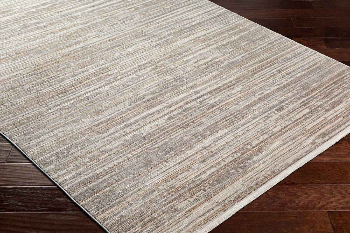 Surya Masha Mha-2305 Cream, Gray, Ivory, Light Brown Rug.