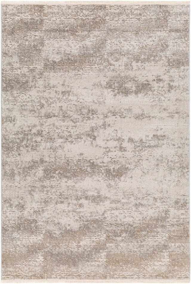Surya Masha Mha-2307 Ivory, Cream, Gray, Light Brown Rug.