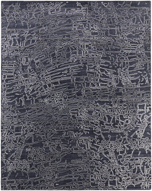 Feizy Whitton Wtn8891F Black/Gray/Ivory Area Rug