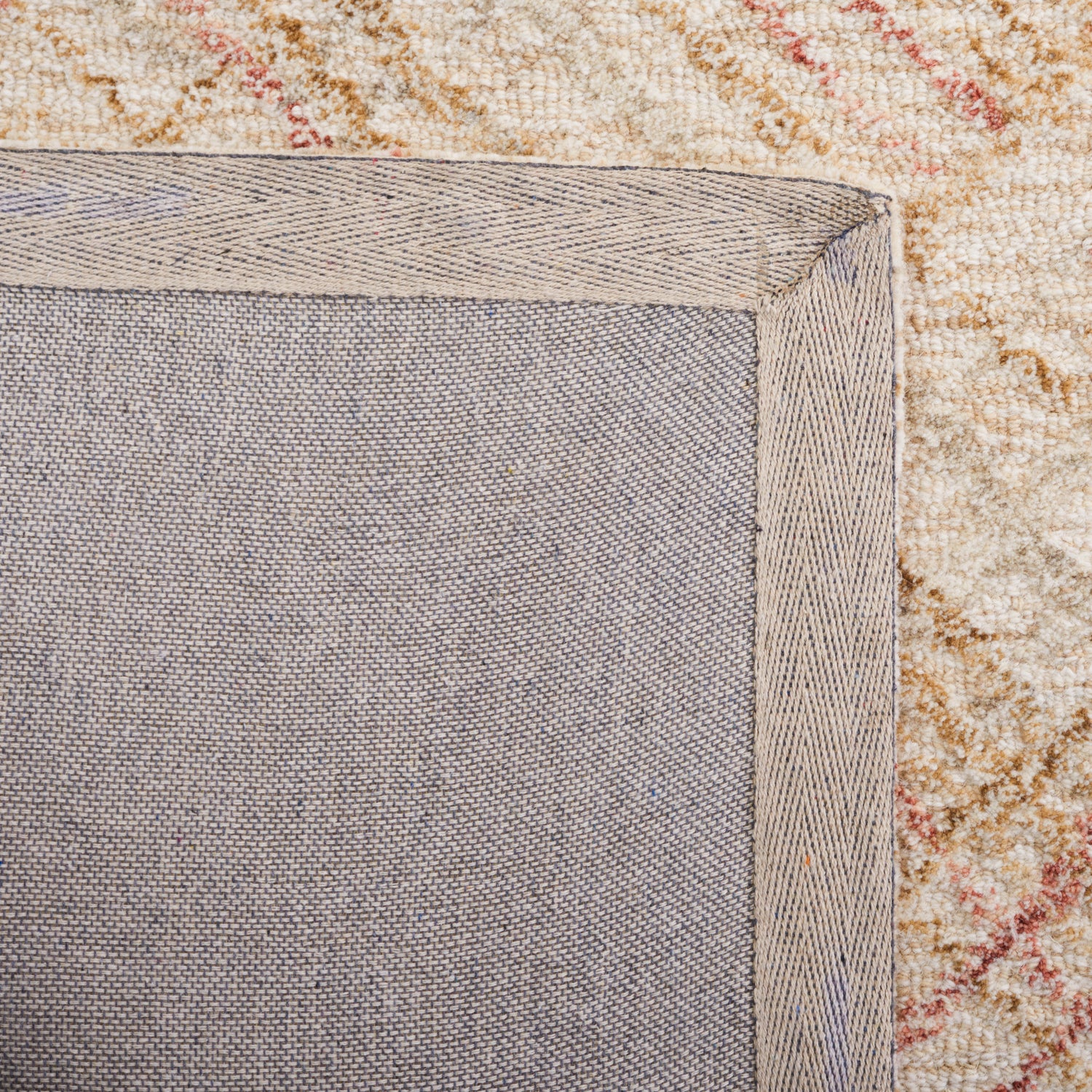 Safavieh Micro-Loop Mlp479Q Ivory/Red Rug.