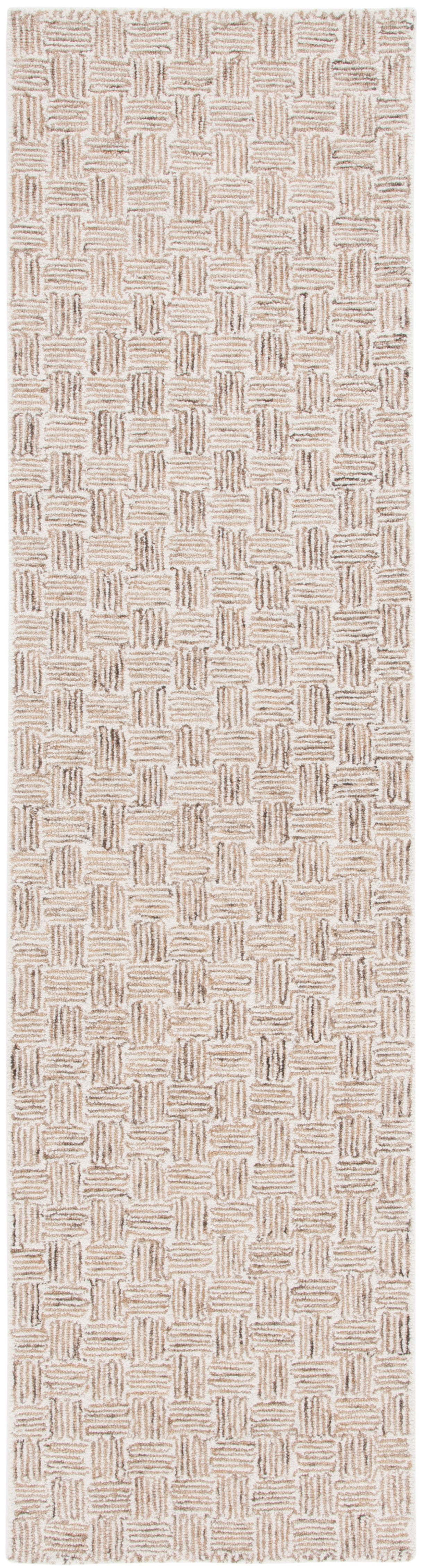 Safavieh Micro-Loop Mlp537E Taupe/Ivory Rug.