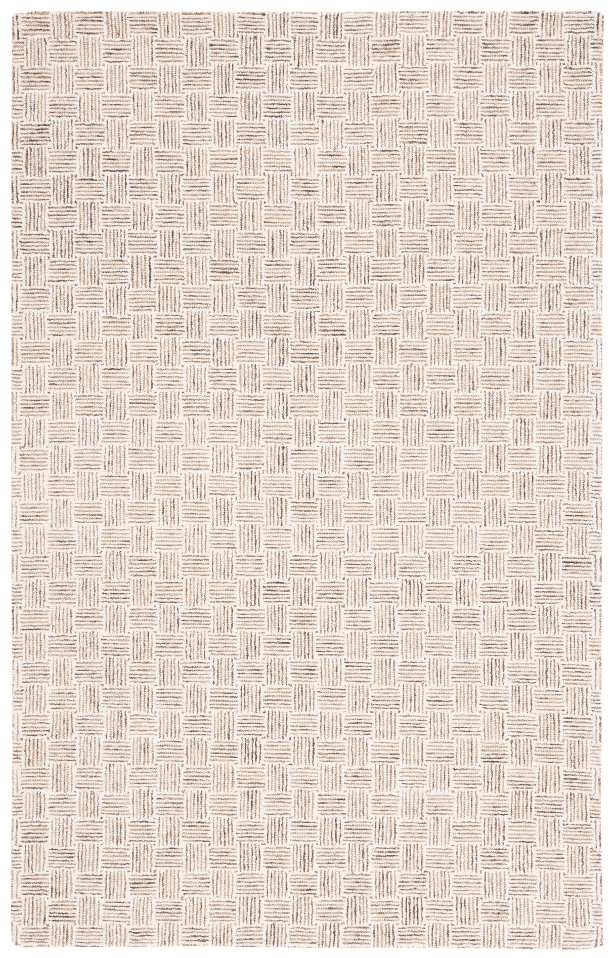 Safavieh Micro-Loop Mlp537E Taupe/Ivory Rug.