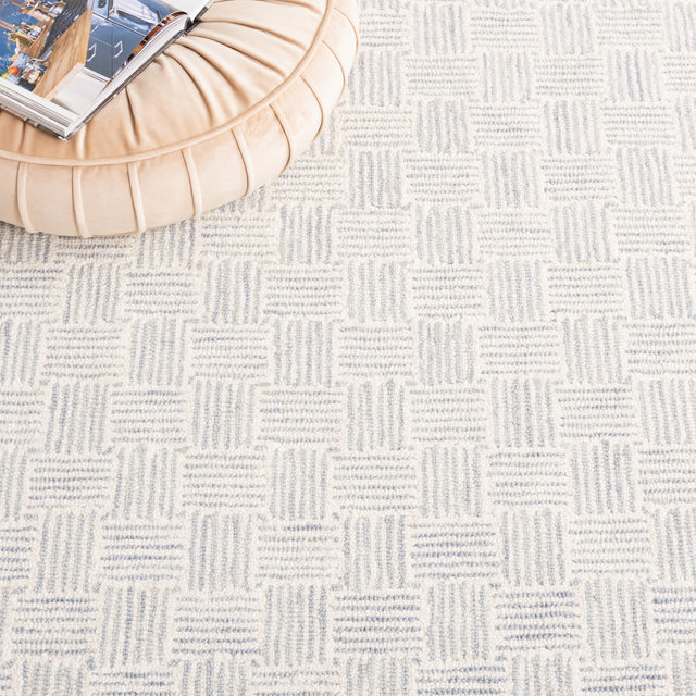 Safavieh Micro-Loop Mlp537G Grey/Ivory Rug.