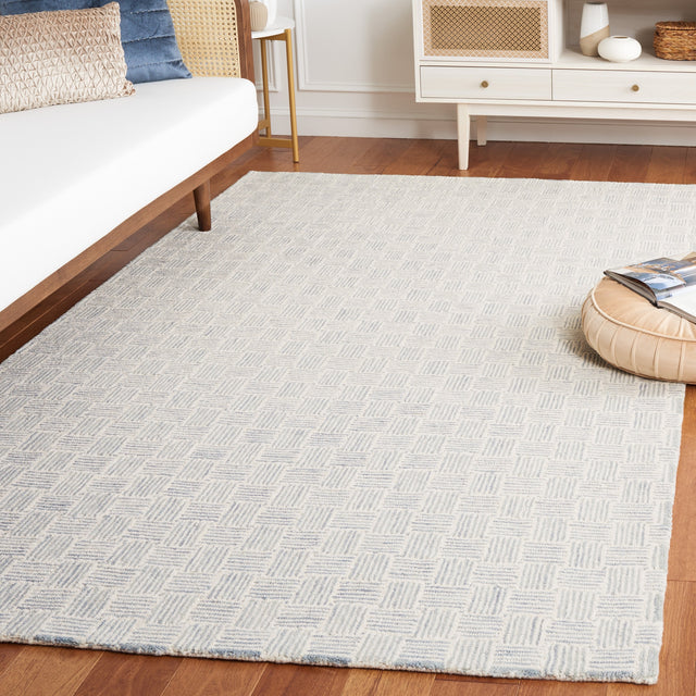 Safavieh Micro-Loop Mlp537G Grey/Ivory Rug.