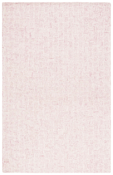Safavieh Micro-Loop Mlp537U Pink/Ivory Rug.