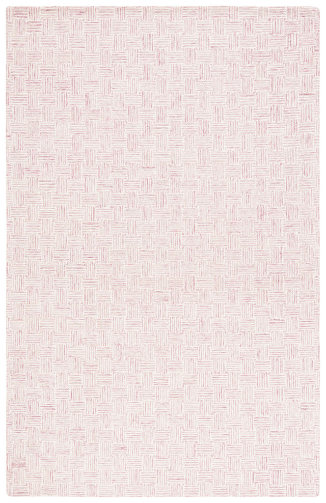 Safavieh Micro-Loop Mlp537U Pink/Ivory Rug.