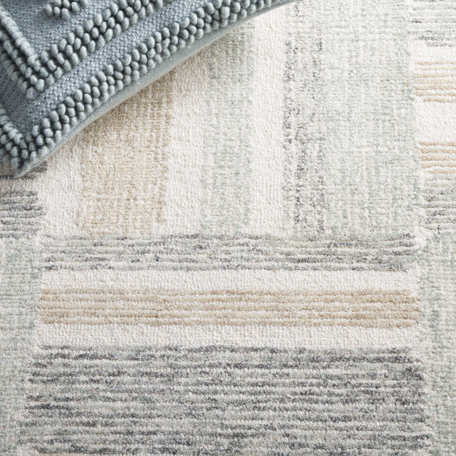 Safavieh Micro-Loop Mlp954A Ivory/Grey Rug.