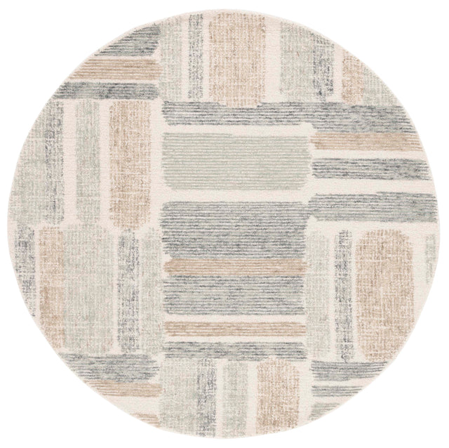 Safavieh Micro-Loop Mlp954A Ivory/Grey Rug.