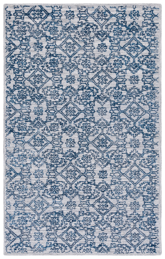 Safavieh Micro-Loop Mlp955M Blue Rug.
