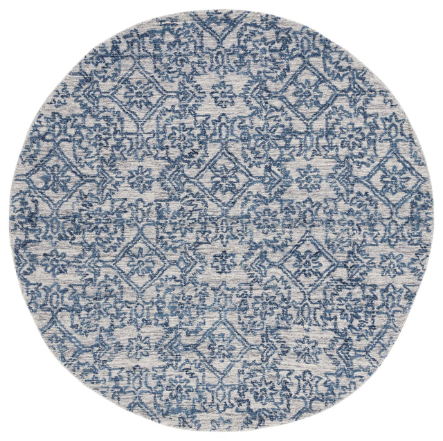 Safavieh Micro-Loop Mlp955M Blue Rug.