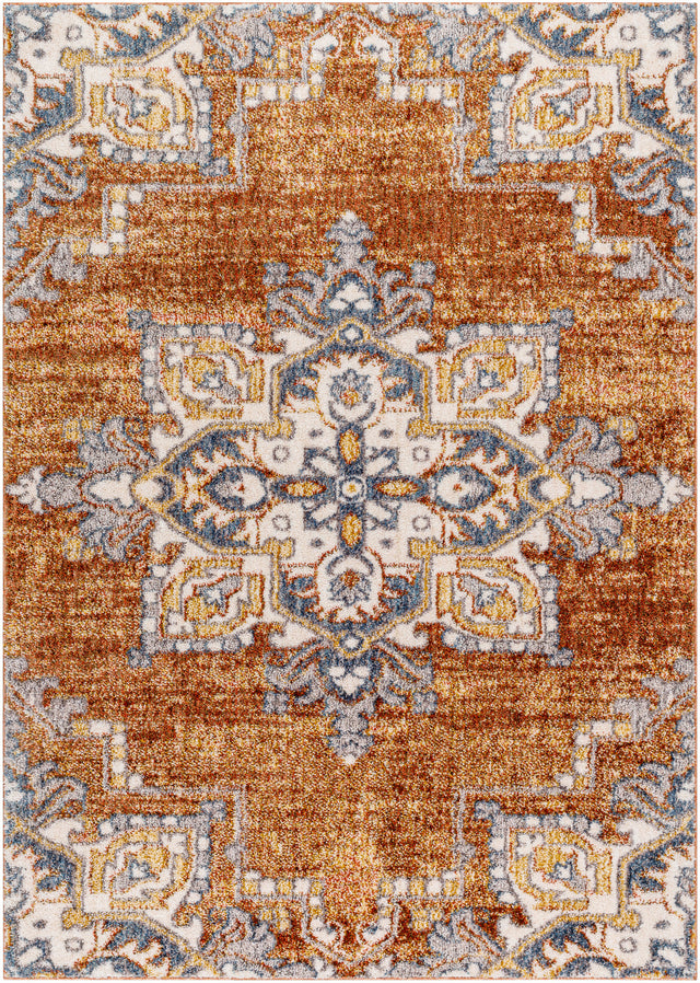 Surya Monet Mmo-2302 Camel, Clay, Brick, Warm Grey, Khaki, Pearl, Mocha Rug.