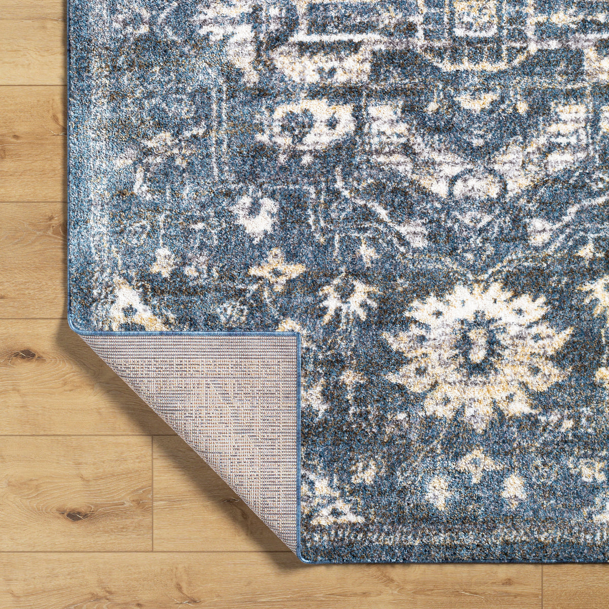 Surya Monet Mmo-2304 Nickel, Grey, Sage, Pewter, Metallic - Silver Rug.