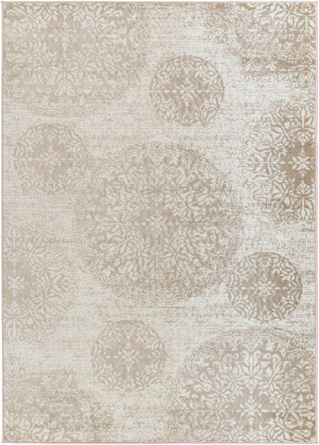 Surya Monte Carlo Mnc-2344 Light Brown, Ivory Rug.