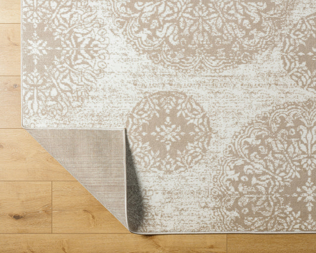 Surya Monte Carlo Mnc-2344 Light Brown, Ivory Rug.