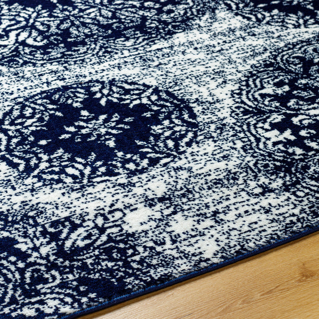 Surya Monte Carlo Mnc-2345 Dark Blue, Pale Blue Rug.