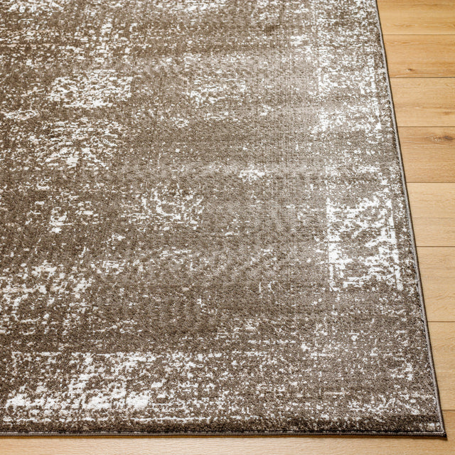 Surya Monte Carlo Mnc-2347 Charcoal, Light Brown, Dark Brown, Ivory Rug.