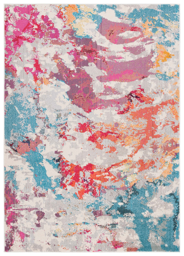 Safavieh Monaco Mnc270F Grey/Multi Rug.