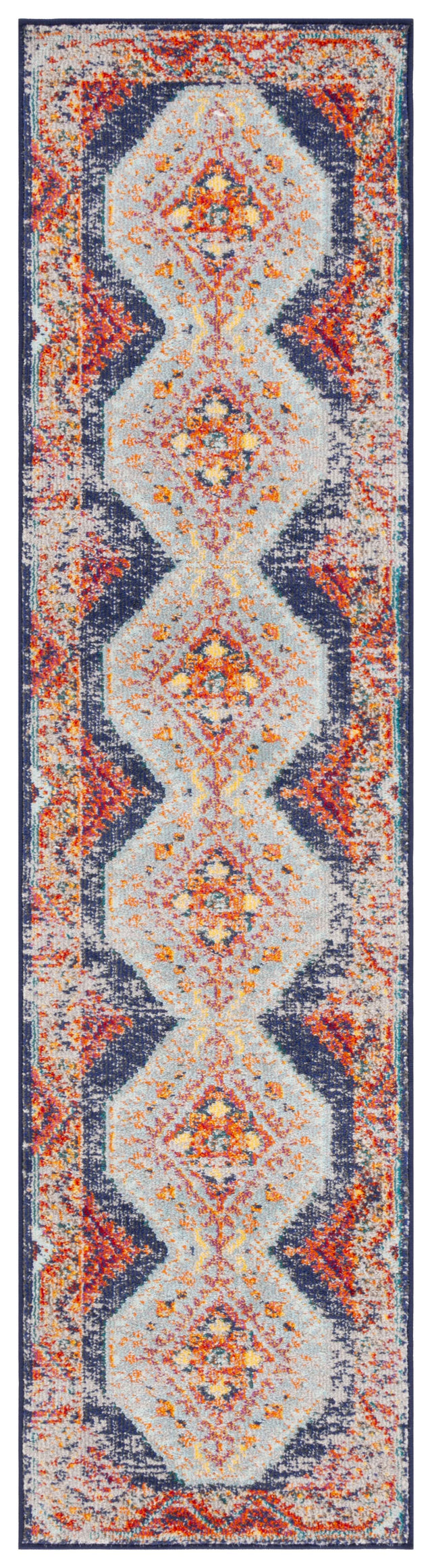 Safavieh Monaco Mnc278P Rust/Multi Rug.