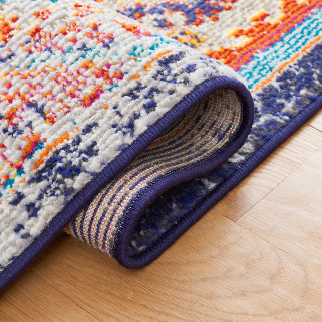 Safavieh Monaco Mnc278P Rust/Multi Rug.