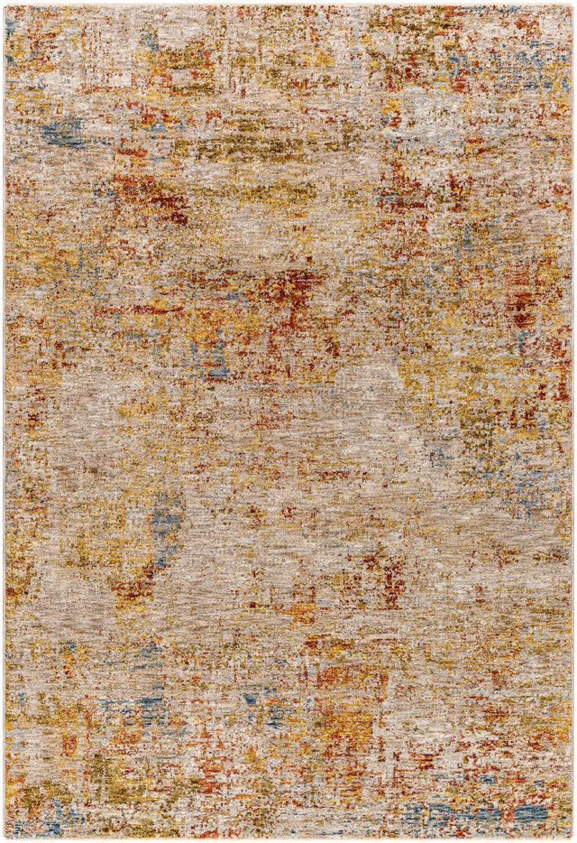 Surya Mona Lisa Mni-2300 Tan, Light Sage, Mustard, Olive, Sage, Rust Rug.