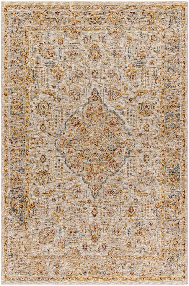 Surya Mona Lisa Mni-2317 Light Sage, Tan, Mustard, Olive, Sage, Rust Rug.