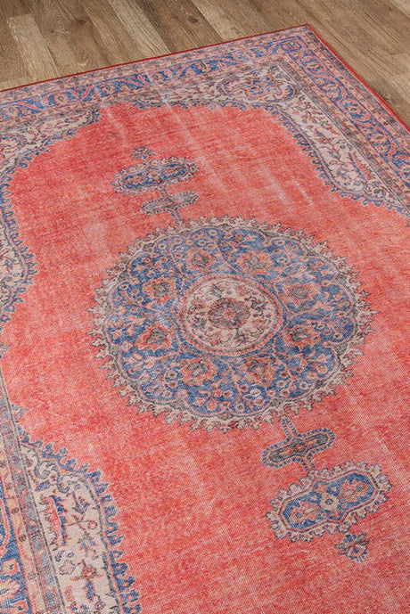 Momeni Afshar Afs12 Red Rugs.
