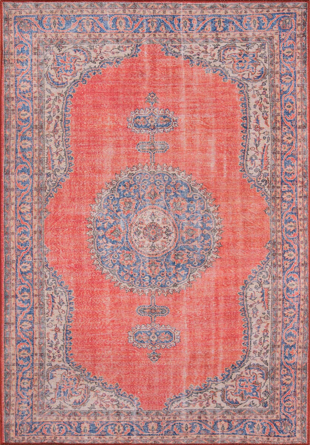 Momeni Afshar Afs12 Red Rugs.