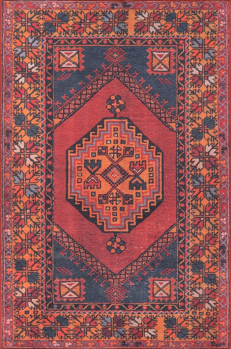 Momeni Afshar Afs16 Red Rugs.