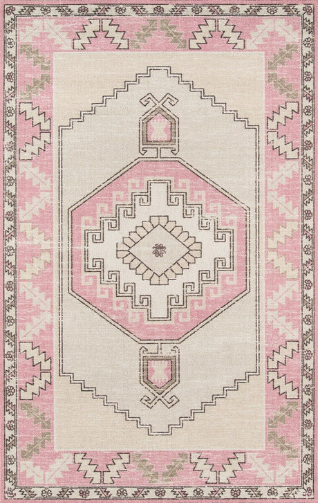 Momeni Anatolia Ana-2 Pink Rugs.