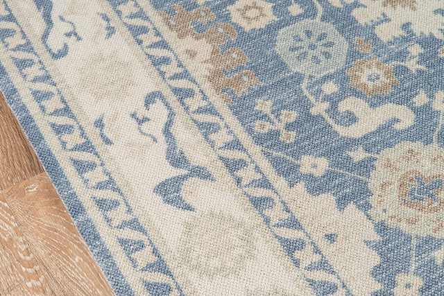 Momeni Anatolia Ana-7 Light Blue Rugs.
