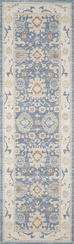Momeni Anatolia Ana-7 Light Blue Rugs.