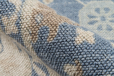 Momeni Anatolia Ana-7 Light Blue Rugs.