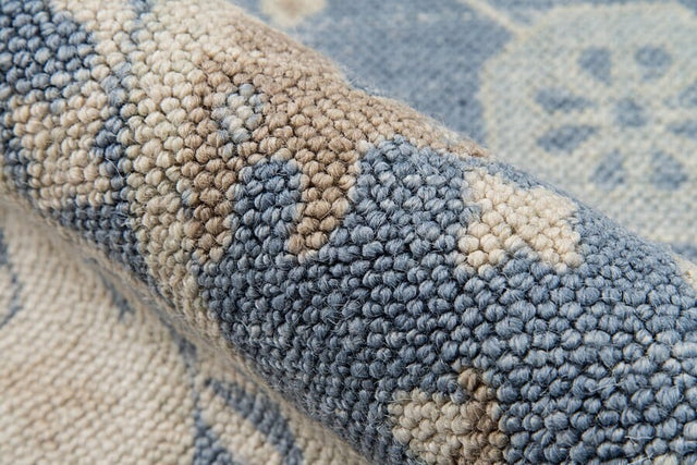 Momeni Anatolia Ana-7 Light Blue Rugs.