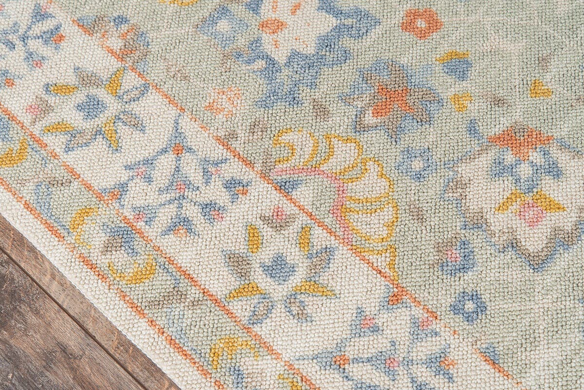 Momeni Anatolia Ana-8 Light Blue Rugs.