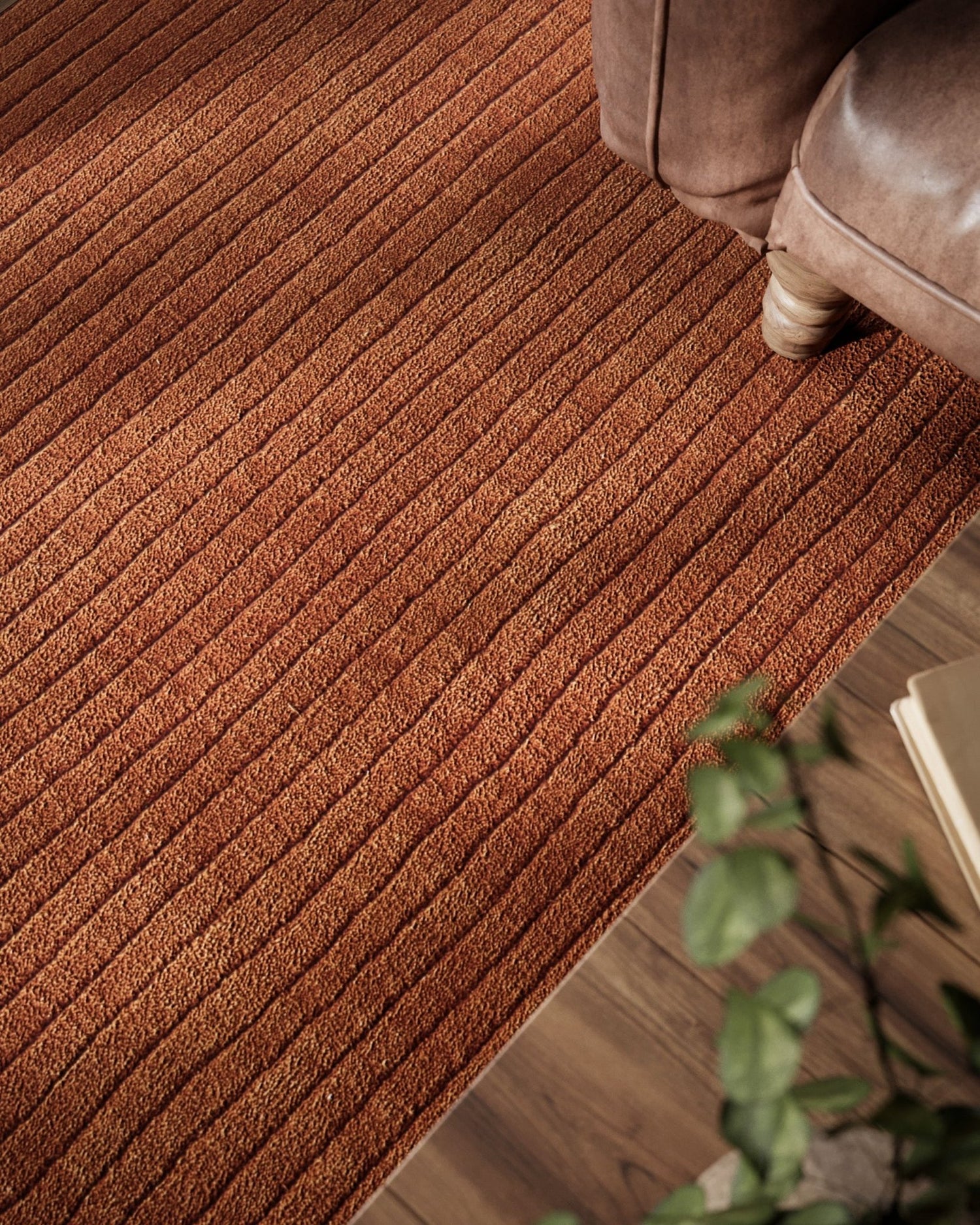 Momeni Asher Ash - 1 Rust Rug - Momeni - asherash - 1rst2680
