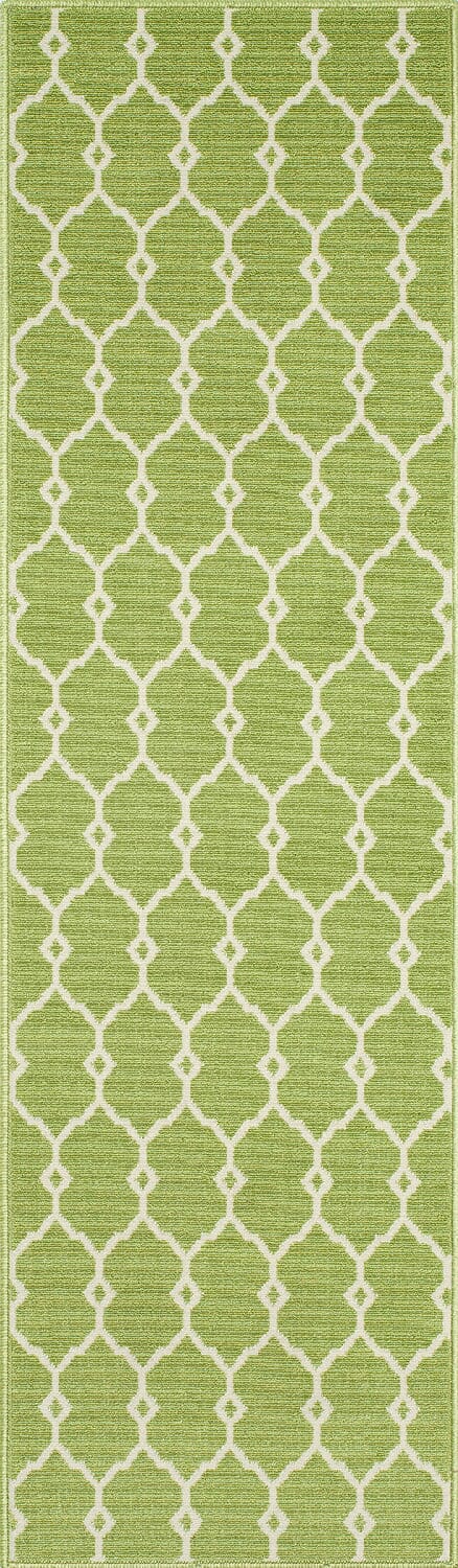 Momeni Baja Baj - 2 Green Rugs - Momeni - baja0baj - 2grn2376