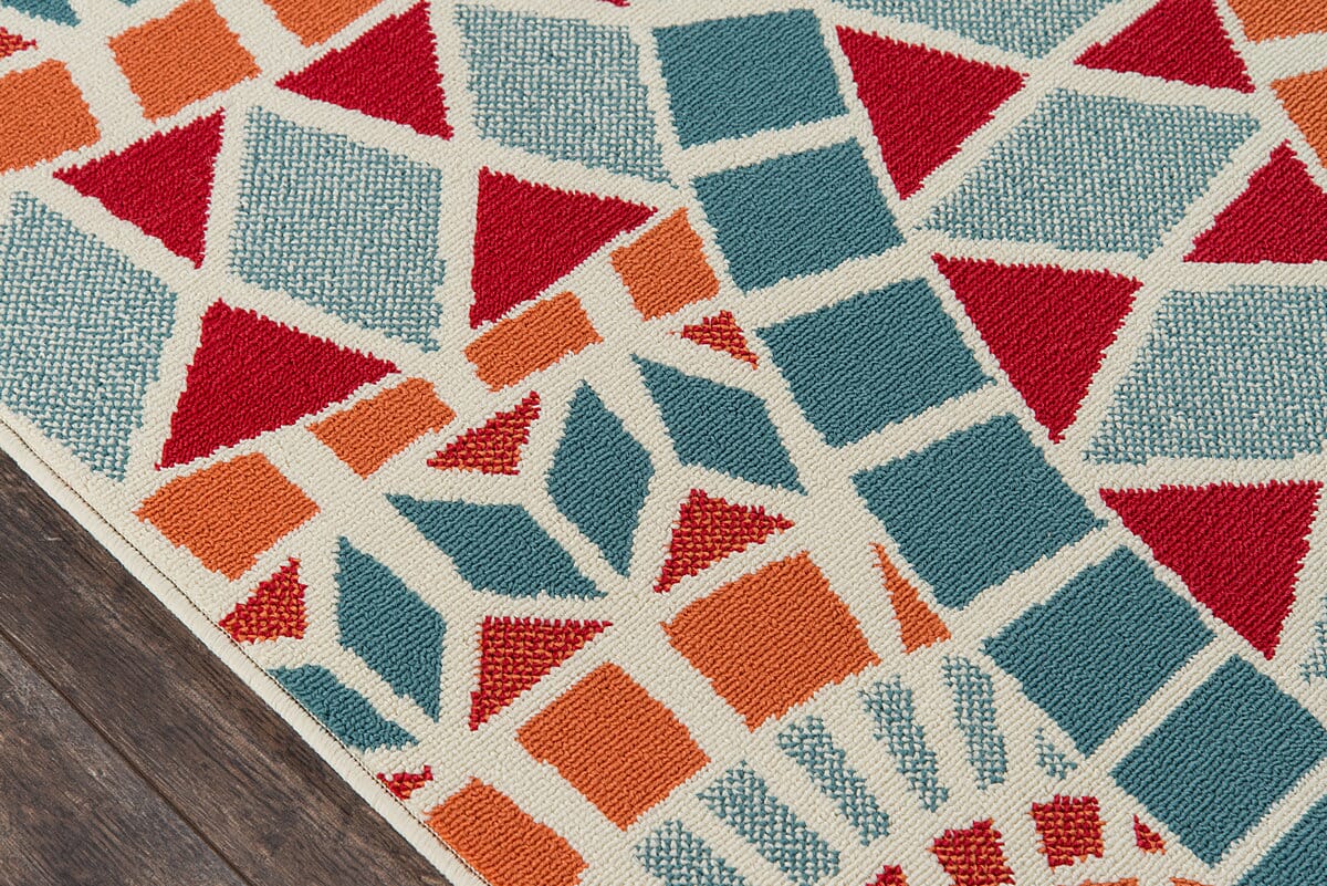 Momeni Baja Mosaic Baj24 Multi Rugs - Momeni - baja0baj24mti2376