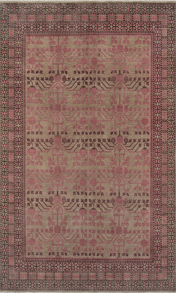 Momeni Banaras Bnr - 5 Pink Rugs - Momeni - banarbnr - 5pnk2030