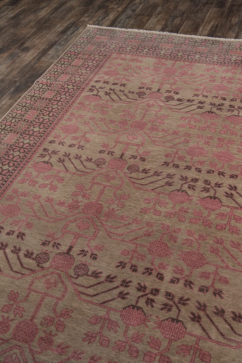 Momeni Banaras Bnr - 5 Pink Rugs - Momeni - banarbnr - 5pnk2030