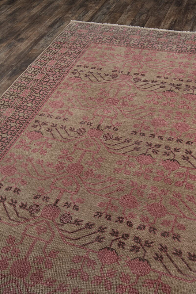Momeni Banaras Bnr - 5 Pink Rugs - Momeni - banarbnr - 5pnk2030
