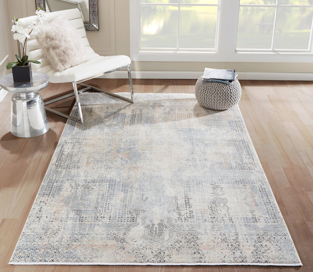Momeni Bergen Bgn - 1 Blue Rug - Momeni - bergebgn - 1blu4060