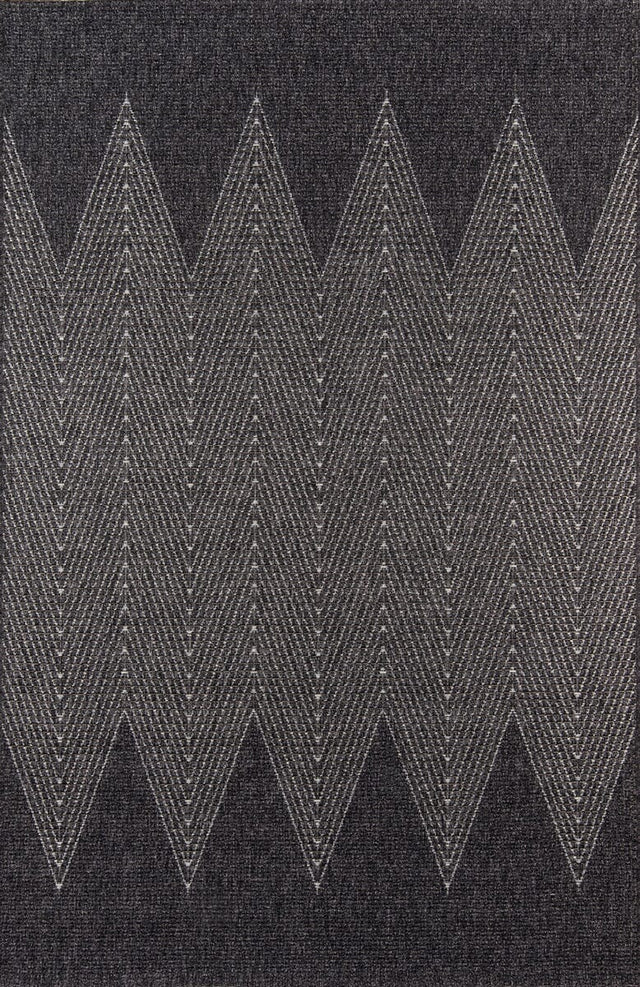 Momeni Como Com - 5 Charcoal Rugs - Momeni - como0com - 5chr2030