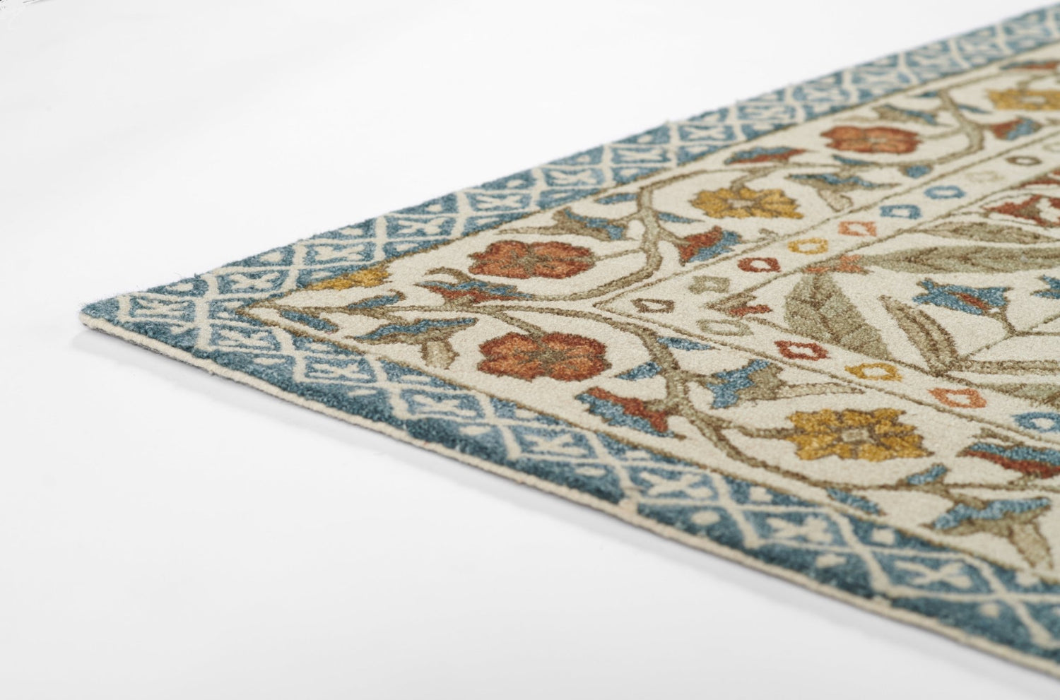 Momeni Cotswold Cot - 1 Blue Rug - Momeni - cotswcot - 1blu2030